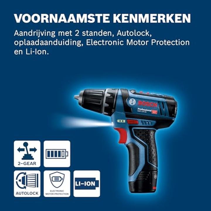 Produktbild Bosch Professional GSR 12V-15 LI Professional (Akkubetrieb)