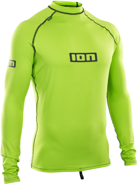 ION Rashguard Promo LS men - lime green (XXL)