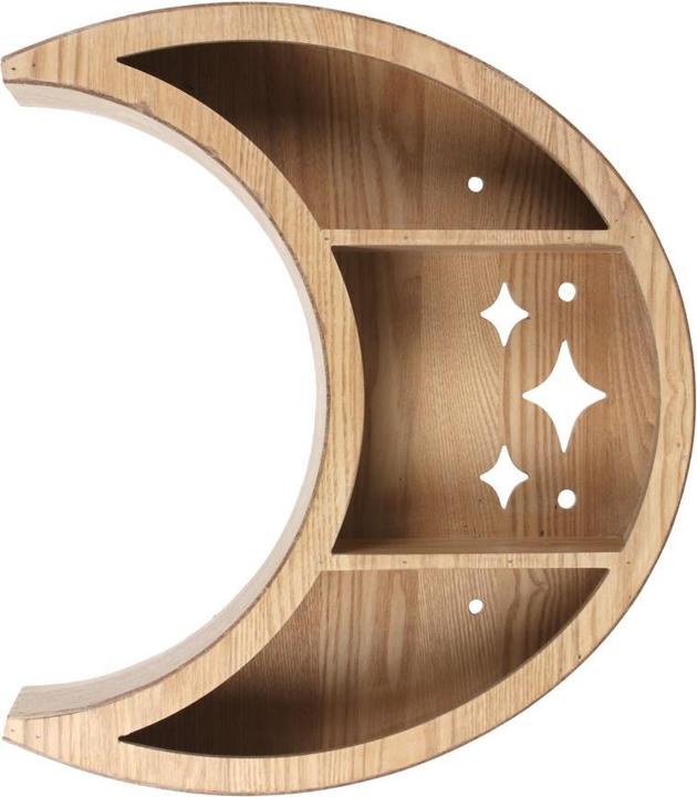 Casâme Scaffale A Muro 3 Livelli In Legno | Larghezza 60 Cm | Mensola Decorativa Con Staffe Metalliche Per Soggiorno E Camera