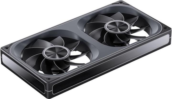 Produktbild Jonsbo ZA-240 Infinity Mirror ARGB Reverse Blade PWM Lüfter - 240mm, schwarz (240 mm)