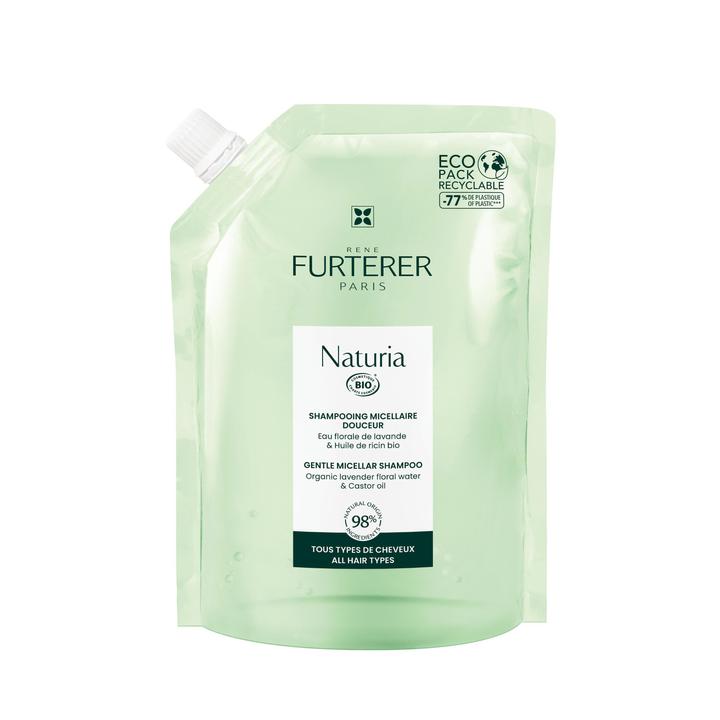 Image du produit Rene Furterer Naturia Shampooing Micellaire Bio Eco-recharge (400 ml, Shampoing liquide)