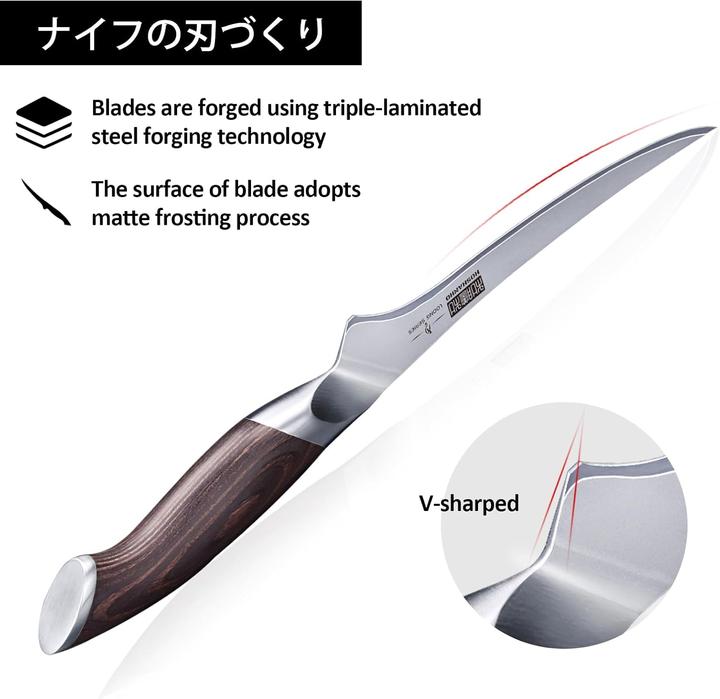 Produktbild Hoshanho Filetiermesser mit flexibler Klinge (18 cm)