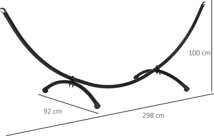 Actual product image Outsunny Hammock frame (120 kg)