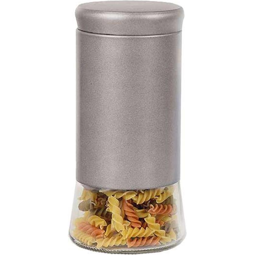 neuetischkultur Vorratsglas 1,4 Liter, Vorratsbehälter, Grau