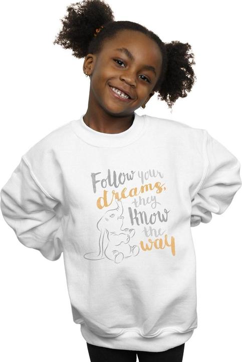 Produktbild Disney Dumbo Follow Your Dream Sweatshirt Mädchen (104)