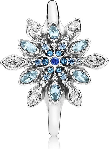 Actual product image Pandora Ice Blue Schneestern (56)