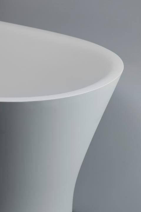 Produktbild Duravit Badewanne CAPE COD 1650x780mm freist 2 Rückenschrägen weiss (140 l, 165 cm, 78 cm)