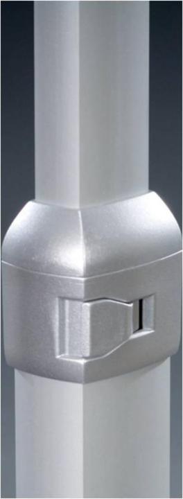 Actual product image Franken Information stand "Universal", DIN A3, height: 910-1,310 mm Aluminium folding frame profile with (A3)
