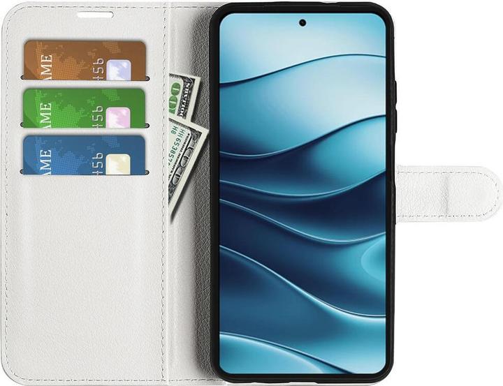 Actual product image Cover-Discount Xiaomi Redmi Note 14 4G - Leder Etui Hülle (Xiaomi Redmi Note 14)