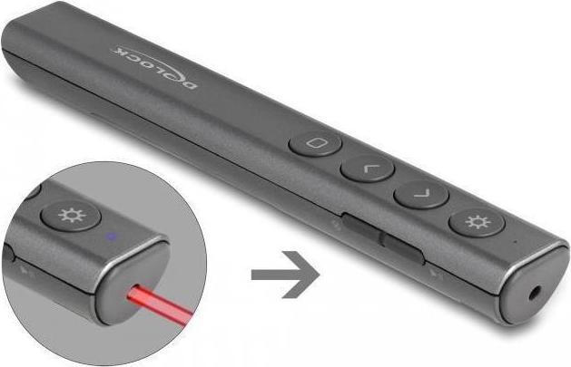 Produktbild Delock USB Laser Presenter anthrazit