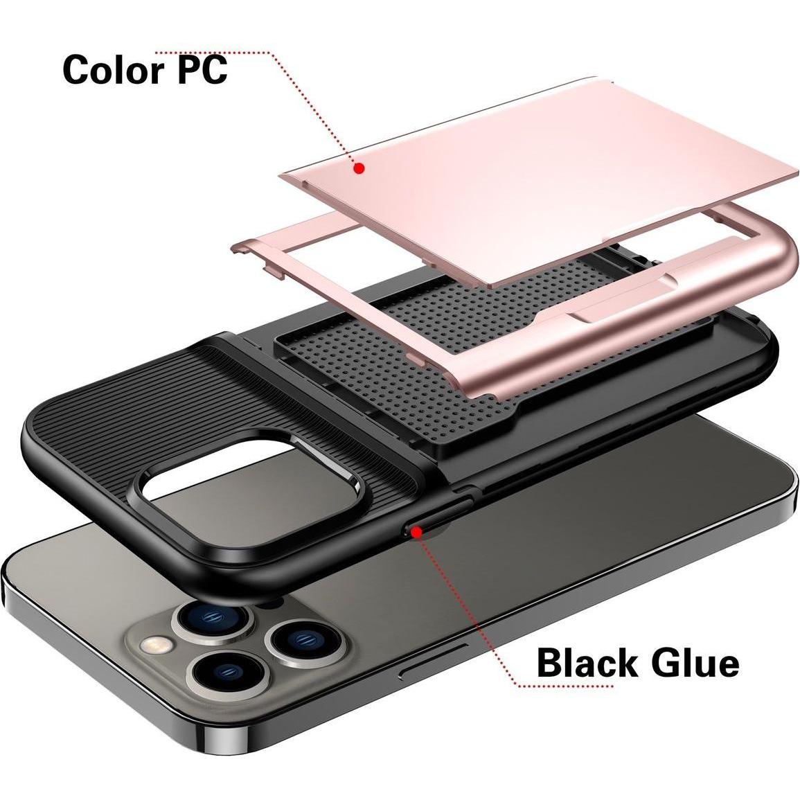 Thumbnail - König Design Hülle Handy Schutz für Apple iPhone 14 Serie Case Cover Tasche Bumper Wallet Neu (Apple iPhone 14), Smartph...