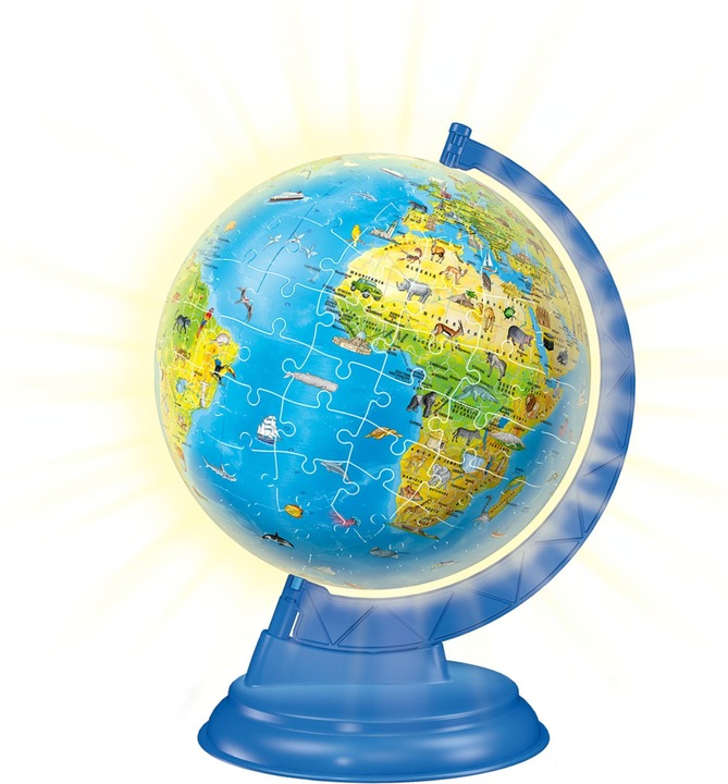 Immagine prodotto Ravensburger Puzzle 3D Globo Night Edition (180 pezzi)