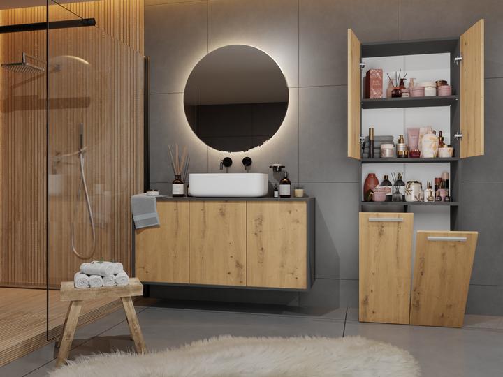 Image du produit Topeshop Nel (60 x 30 x 174 cm)