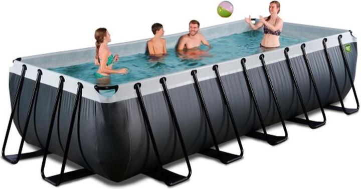 Actual product image Exit Square frame pool 540x250x122 cm with sand filter pump (625 x 335 x 122 cm)