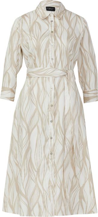 Produktbild S.Oliver Kleid Hemdblusenkleid aus Popeline in Midilänge mit All-over-Print (48)