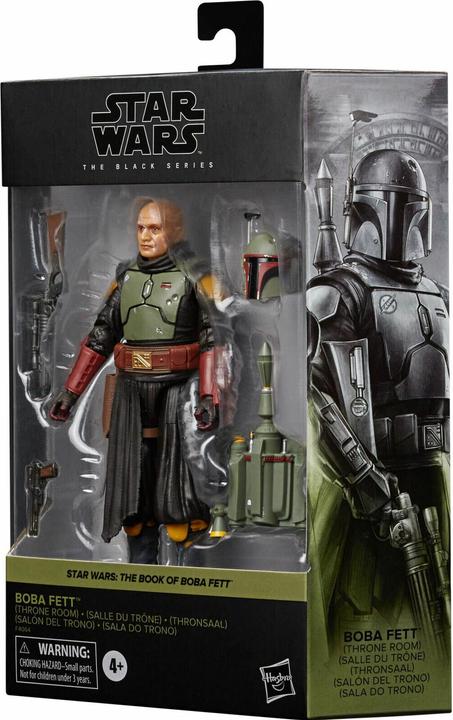 Produktbild Hasbro The Black Series Boba Fett (Thronsaal) 15 cm grosse Star Wars: The Book of Boba Fett Figur