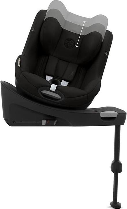 Actual product image Cybex SIRONA Gi I-SIZE incl. newborn insert Magic Black | black (Reboarder)