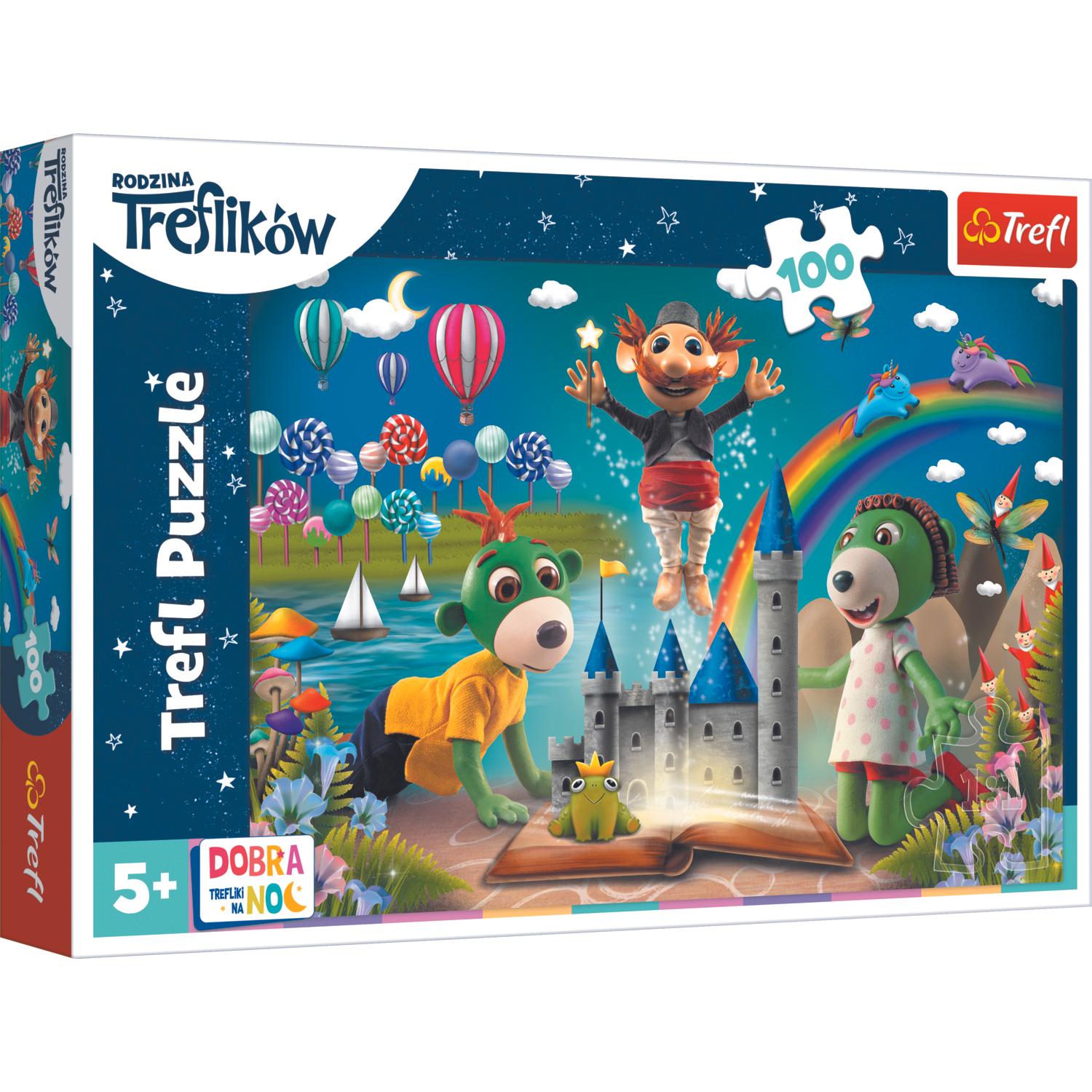 Trefl Puzzle bestehen aus 100 Teilen und wurden für alle kleinen Puzzle-Liebhaber entworfen. Nach dem Zusa (100 Teile)