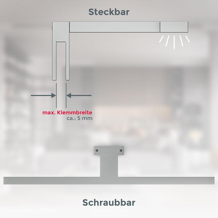 Produktbild B.K.Licht Badleuchten (780 lm)