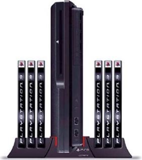 Actual product image 4Gamers Vertical Stand and Storage, PS3 Slim (PS3)
