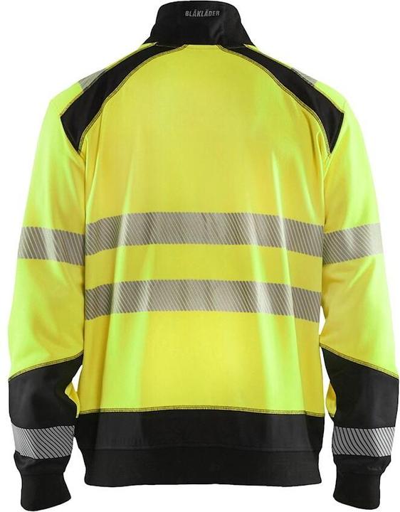Produktbild Blakläder Sweatshirt mit Trucker-Kragen mit hoher Sichtbarkeit (L)