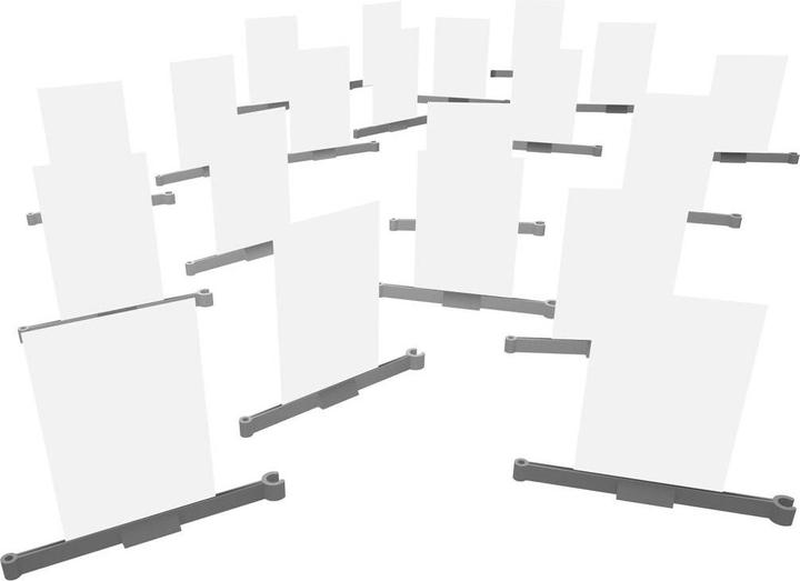 Actual product image Feldherr 3D10SET - Pack of 20 card holders for HeroQuest (Plastic)