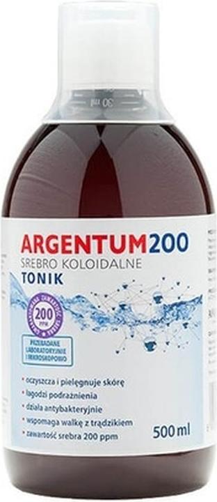 Actual product image Aura Herbals Facial Toner Argentum 200 200PPM Colloidal Silver 500ml (Face toner, 500 ml)