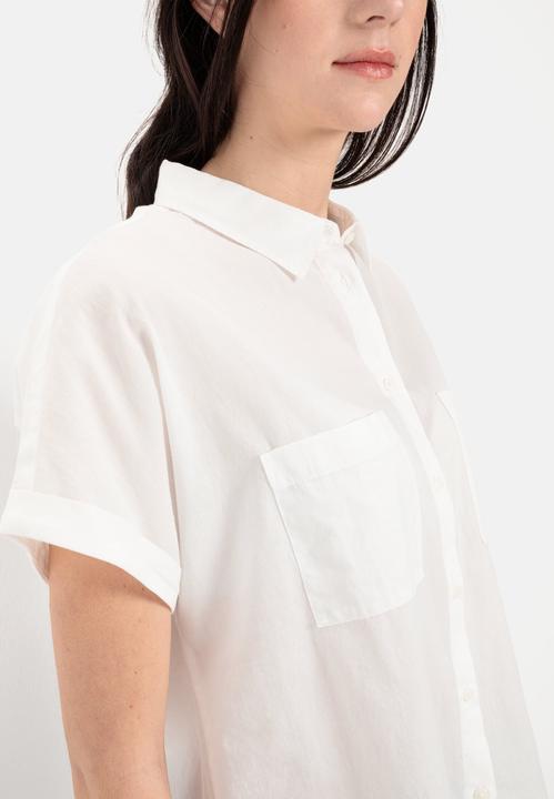 Produktbild Camel Active Halbarm Bluse aus einem Baumwoll-Twill (XXL)