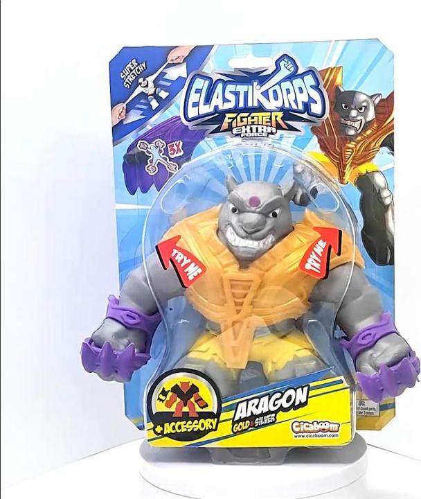 Image du produit Elastikorps Fighter Aragon (16 cm) - Figurine extensible