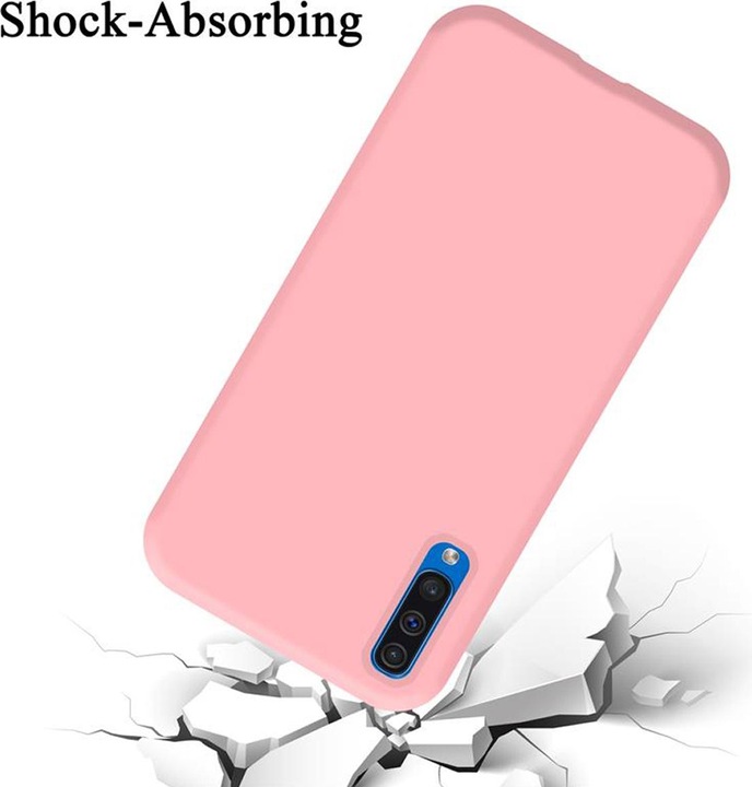 Actual product image Cadorabo TPU Liquid Silicone Case Cover (Samsung Galaxy A30s, Samsung Galaxy A50s)