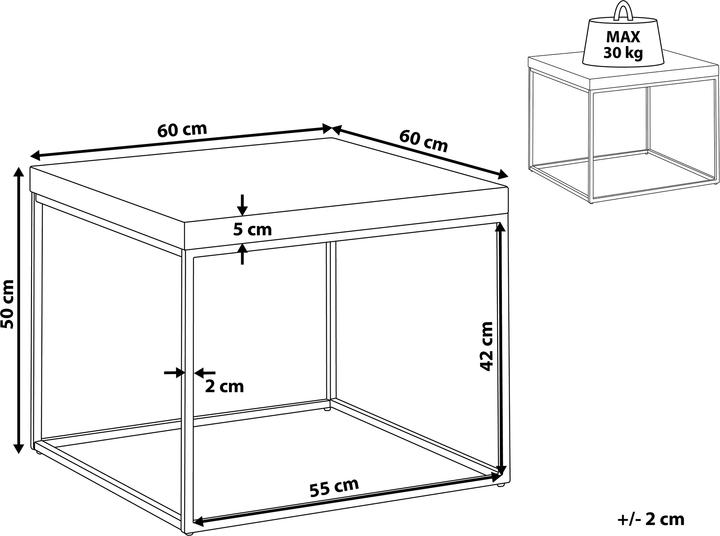 Actual product image Beliani Delano