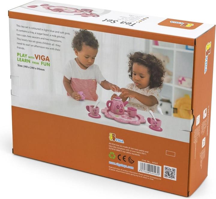 Immagine prodotto Viga Toys Set da tè in legno