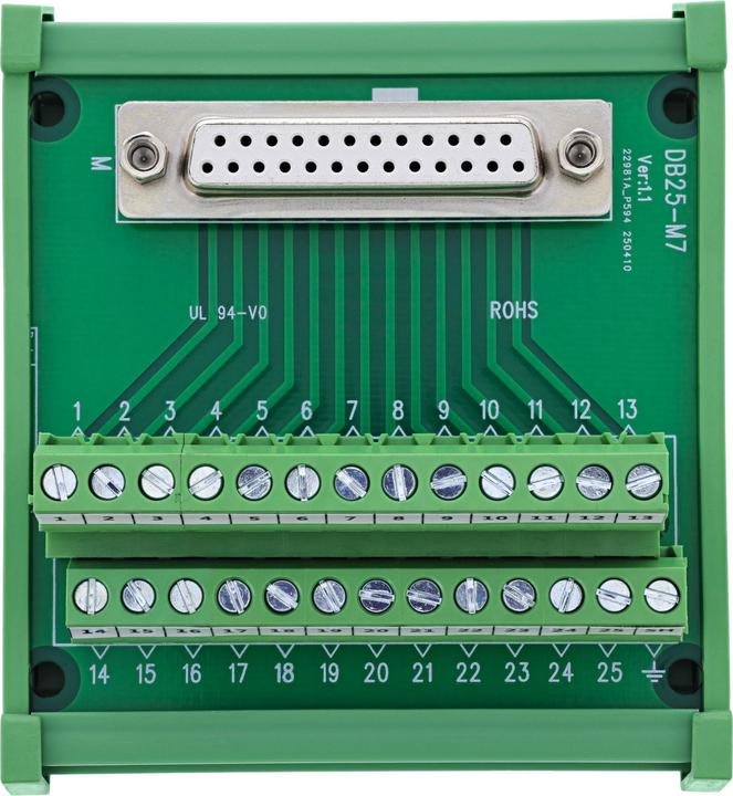 Actual product image InLine D-Sub 25 Terminalblock
