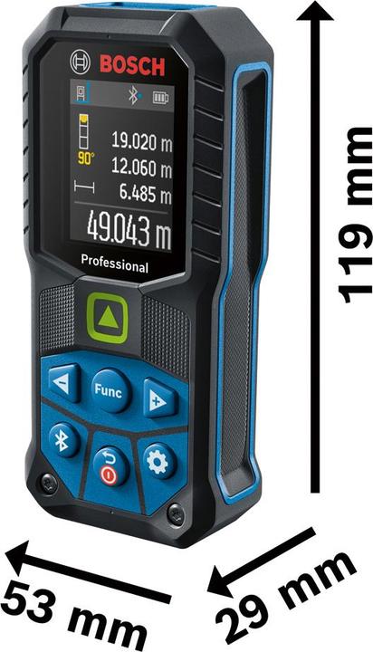 Produktbild Bosch Professional GLM 50-27 CG (50 m, 515 nm, Laserentfernungsmesser)