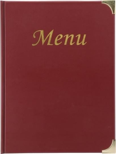 Actual product image Securit Menu folder BASIC, DIN A4, wine red
