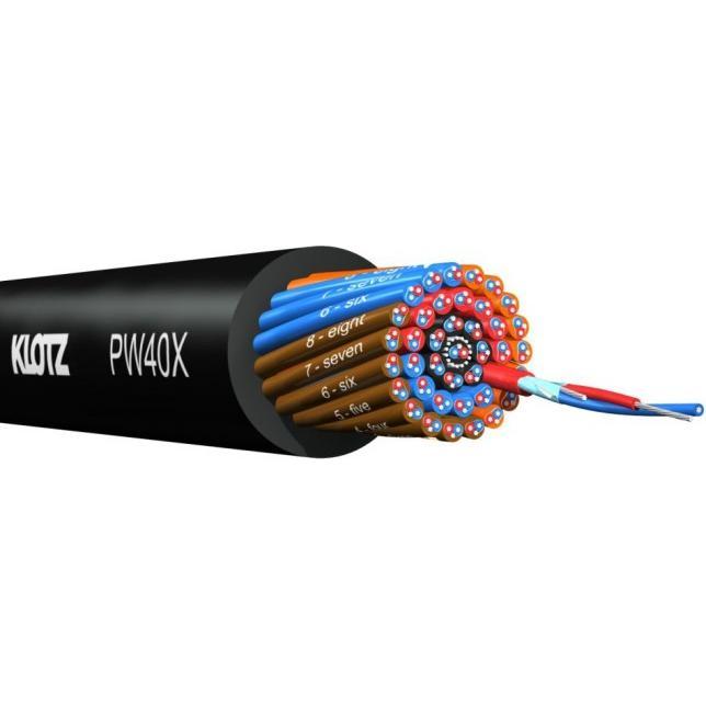 Klotz PW06X.010 PolyWIRE XLPE Studio Multicore (10 m), Audio Kabel