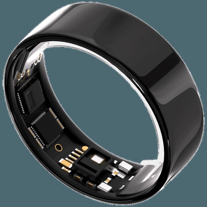Actual product image Ultrahuman Ring Air- Size-14- Aster Air Black (14, Aster Black)