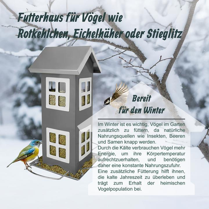 Actual product image Relaxdays feeder