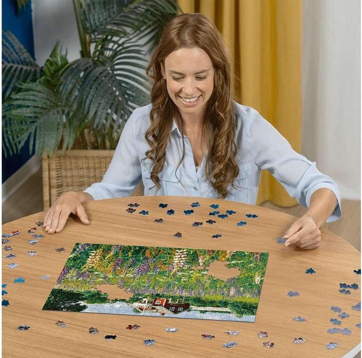 Actual product image Ravensburger Puzzle 12000844, Scandinavian Places - Farm in Sweden - 500 pieces jigsaw puzzle for (500 pieces)