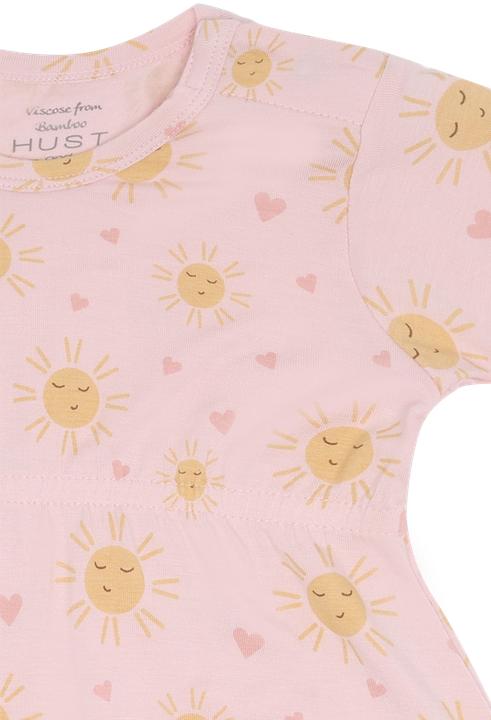 Produktbild Hust and Claire Strampler Bambus HCMilu Monkey Sun (80)