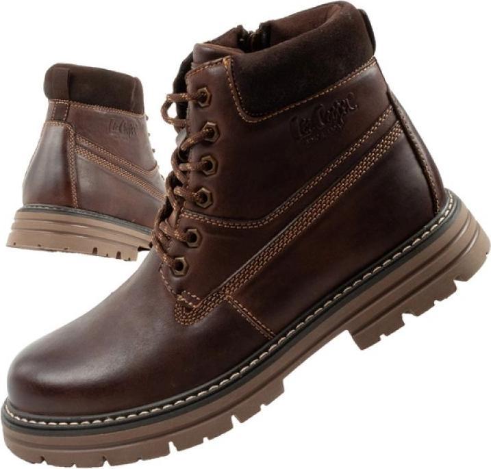 Image du produit Lee Cooper Herrenstiefel, elegante Lederstiefel (40)