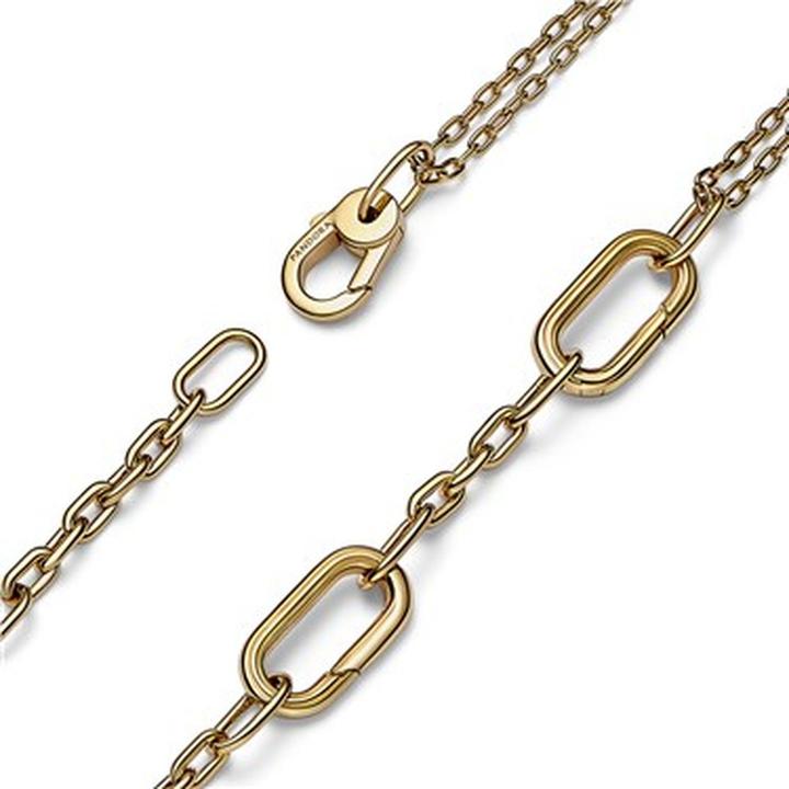 Produktbild Pandora Me Link Halskette (14K vergoldete Metalllegierung, 45 cm)