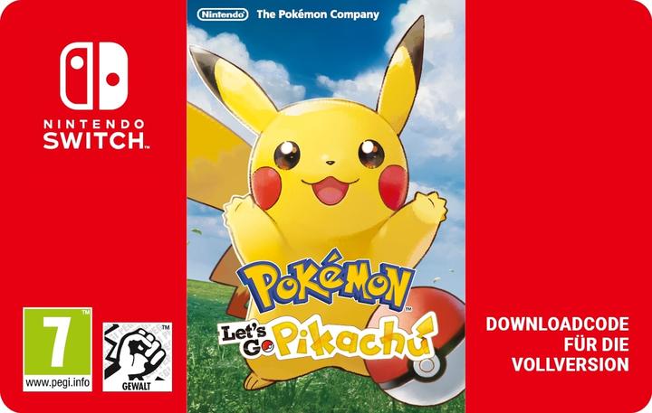 Produktbild Nintendo Pokemon: Lets Go Pikachu Digital Code (Switch)
