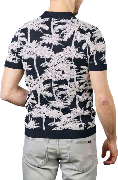 Actual product image Drykorn Short Sleeve Braian Polo Regular Fit Blue Floral (XL)