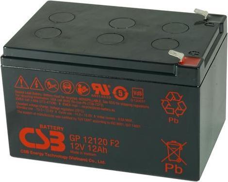 Produktbild CSB Batterie GP12120F2 12V 12Ah