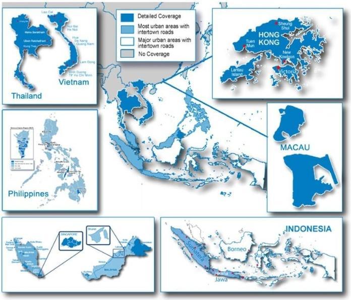 Produktbild Garmin City Navigator NT Südostasien