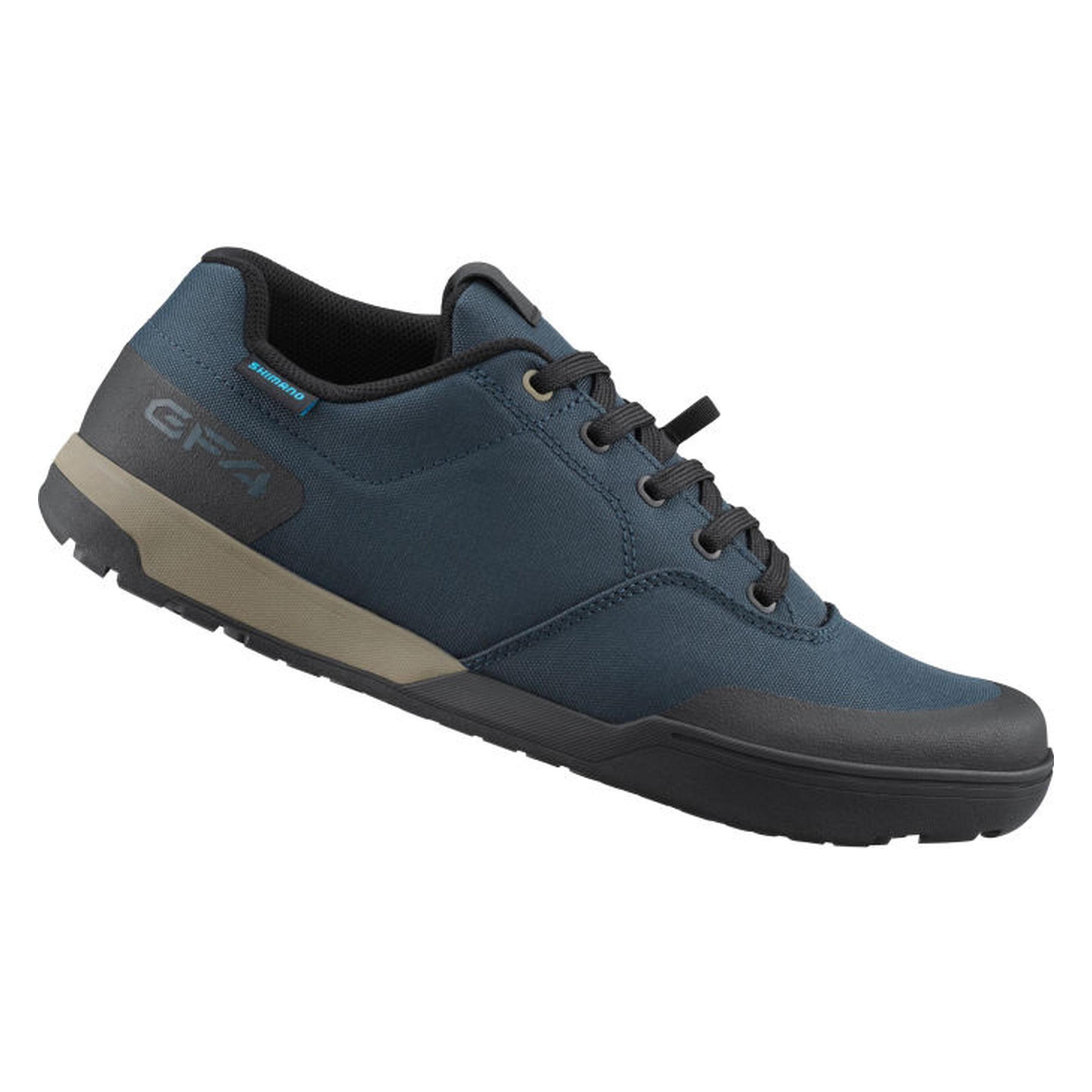 Shimano, Damen, Veloschuhe, GF400, Schuh, Blue, Standard, Flat, Unisex, Gr. 46 (46), Blau
