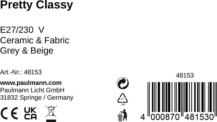 Produktbild Pauleen Pretty Classy (E27)
