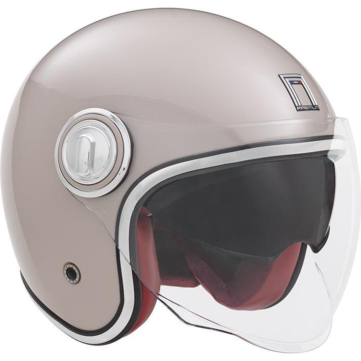 Nox Premium, Motorradhelm, jet-motorradhelm jet heritage (55 - 56 cm, S)
