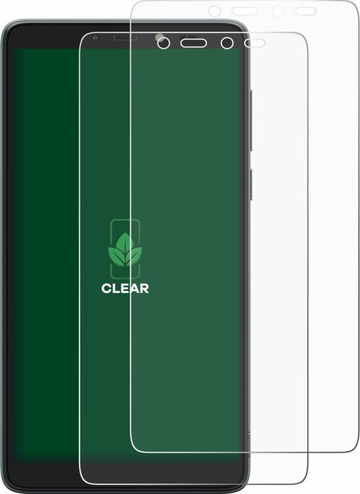 Actual product image ScreenLeaf Protective film sustainable screen protector Display protection film Clear Transparent (2 Piece, Nokia C2)